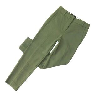 J. Crew Women's Frosted Olive Green High Rise Cameron Trousers Sz 14 EUC